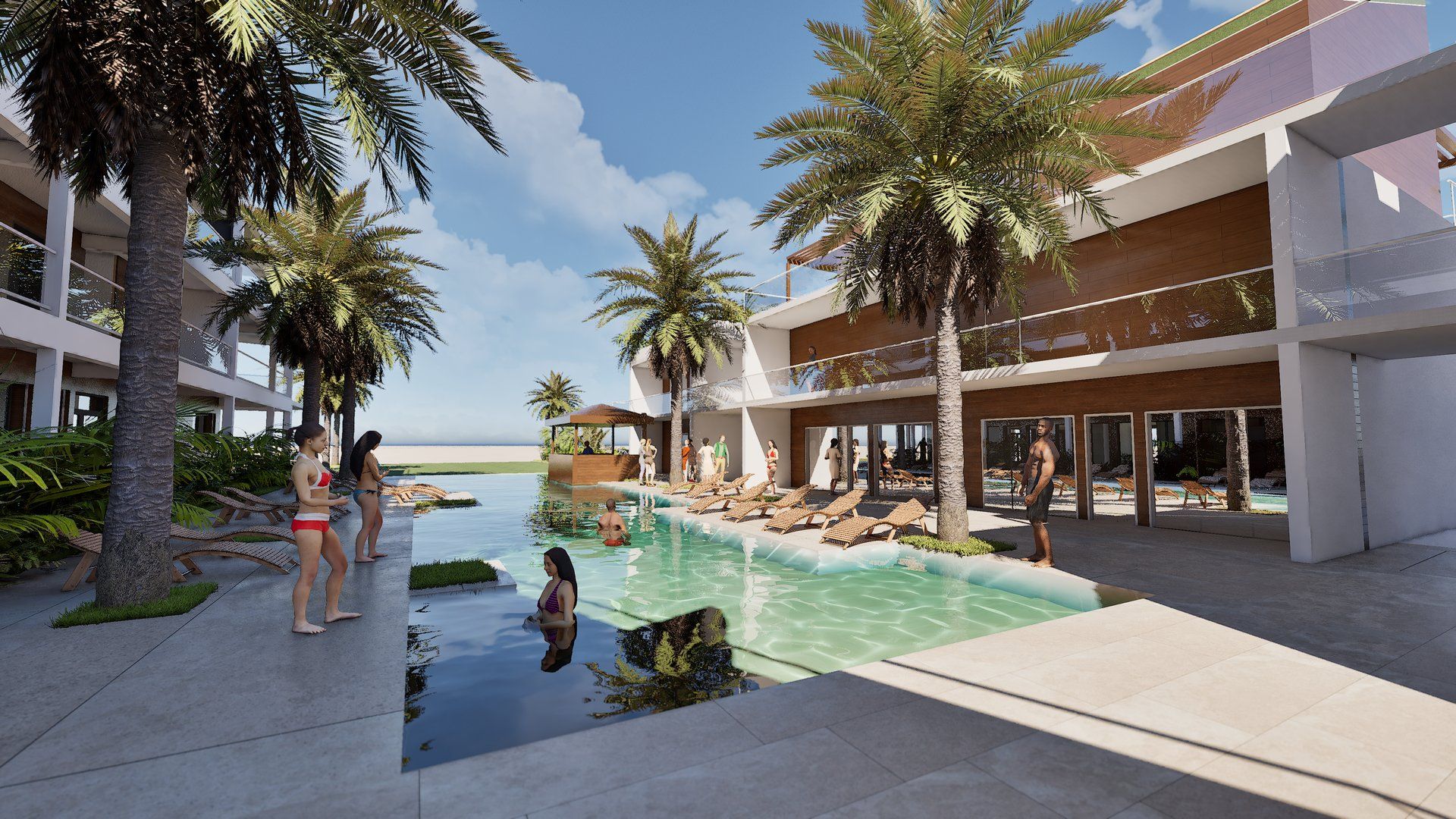 bma tourisme hotel les dauphins le moule vue 05