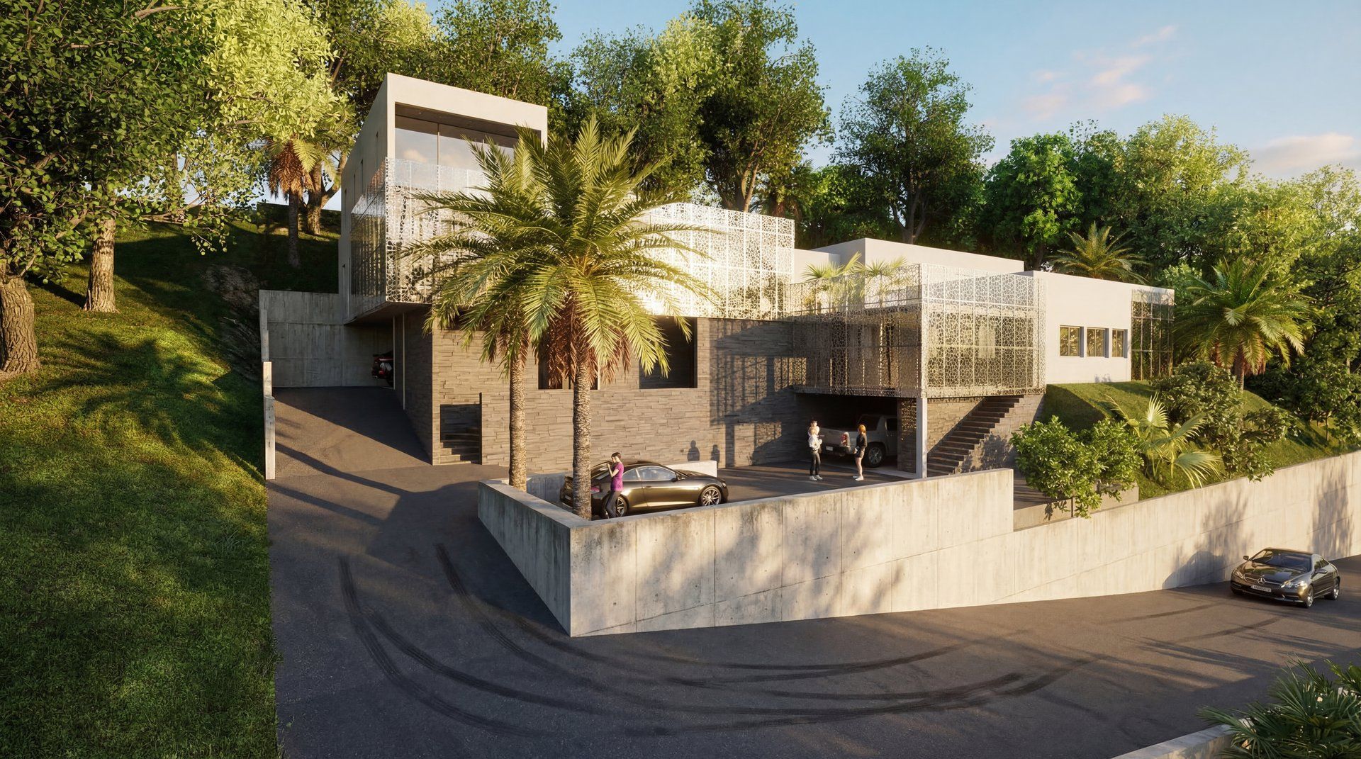 Villa Le Gosier — vue extérieure