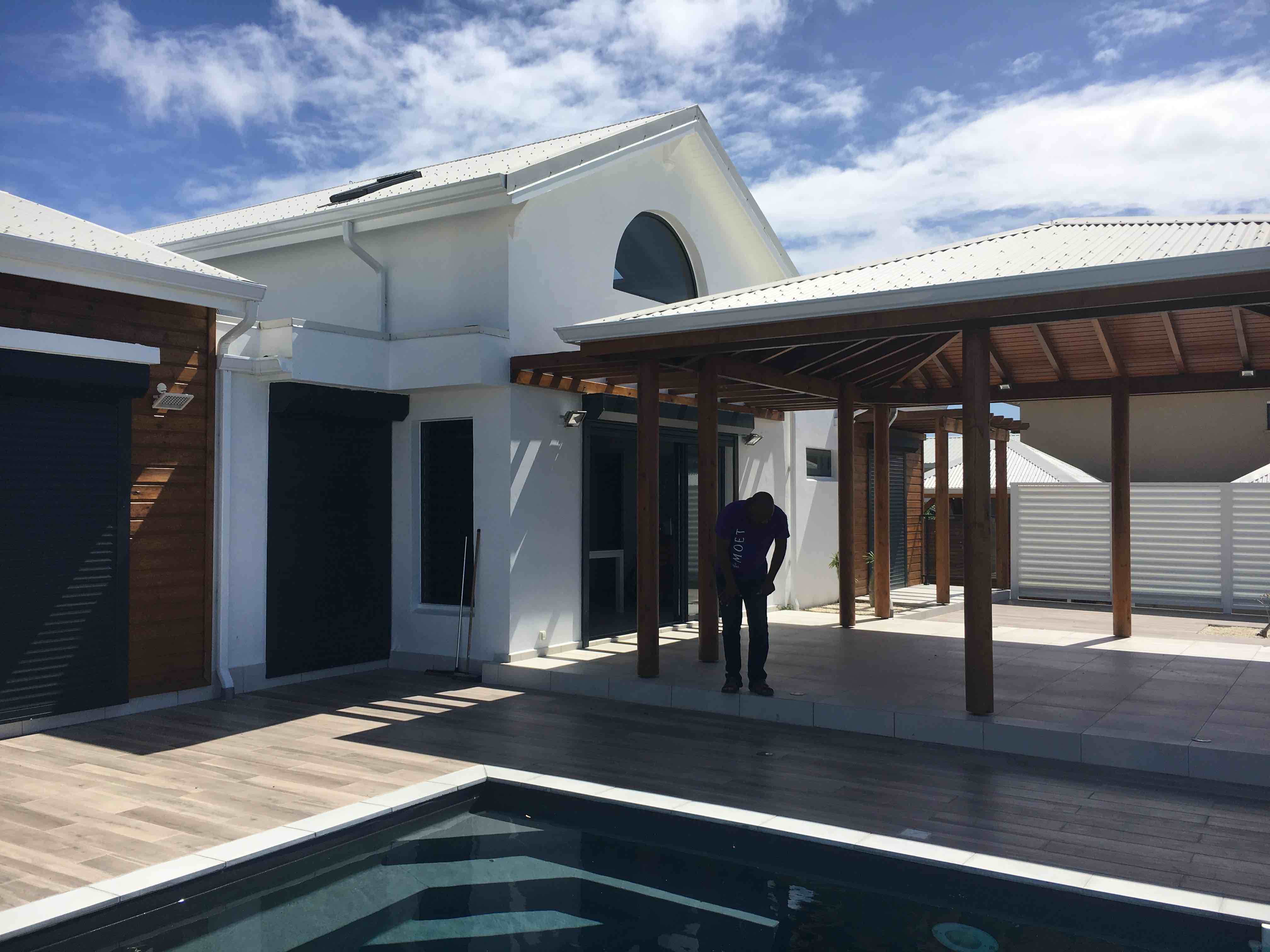 Villa Le Helleux Sainte-Anne — vue extérieure