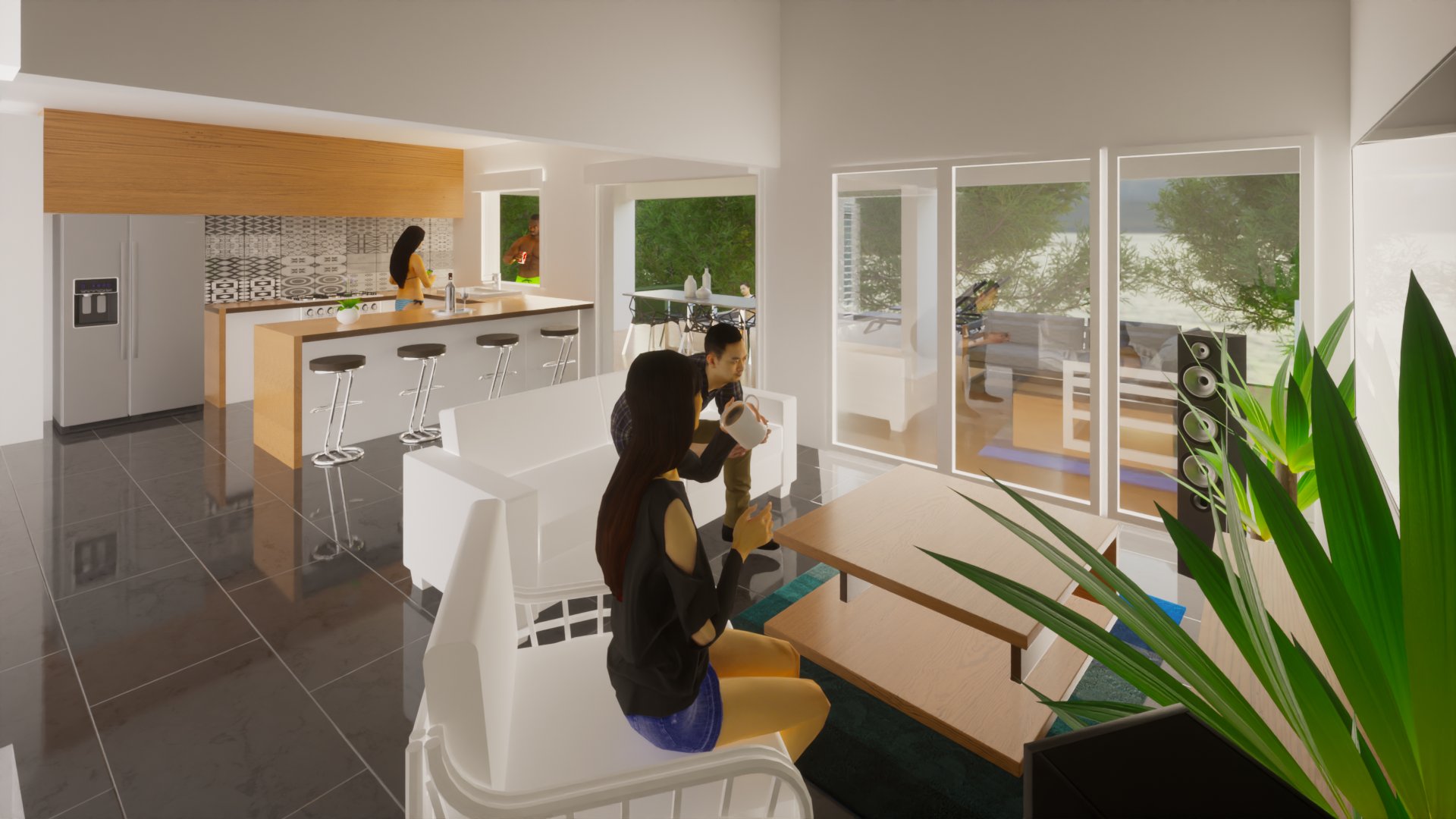 bma villa locatives touristiques saint francois vue 06